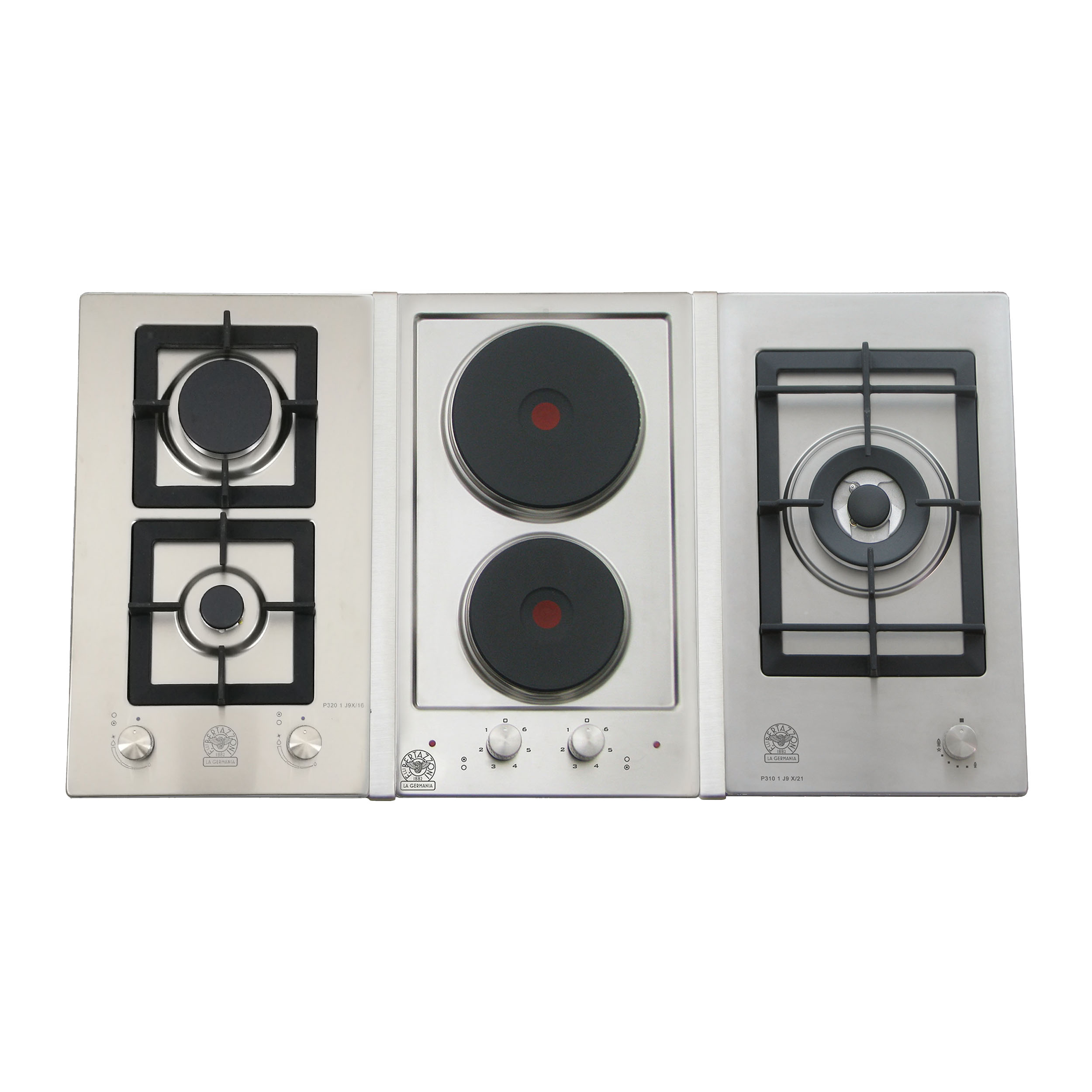 ΕΣΤΙΑ LA GERMANIA P933CELAGX | (P33 1C LAG X + P33 20 LAG X + P33 2E LAG X) | ΕΣΤΙΑ ΜΙΚΤΗΣ ΤΡΟΦΟΔΟΣΙΑΣ | 3 ΕΣΤΙΕΣ ΑΕΡΙΟΥ + 2 ΗΛΕΚΤΡΙΚΕΣ 3